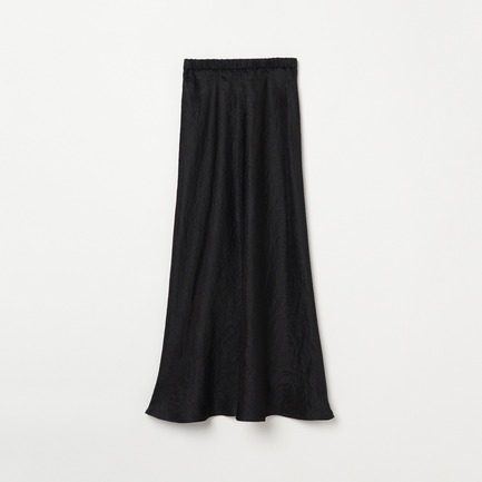 SATIN MAXI FLARE SKIRT