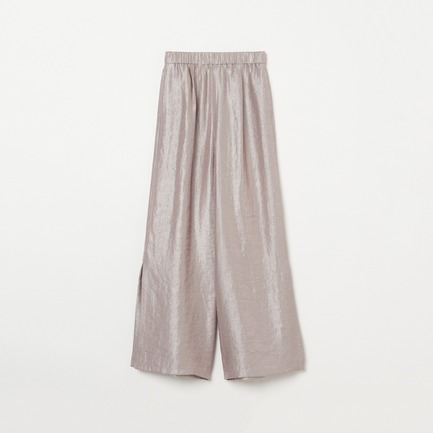 SATIN SLIT PANTS