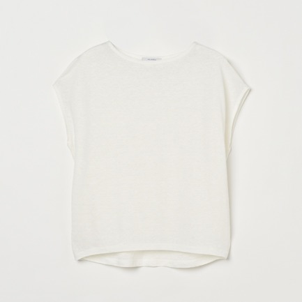 LINEN T SHIRT 詳細画像 ホワイト 1