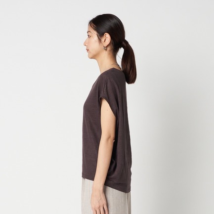 LINEN T SHIRT 詳細画像 ホワイト 6