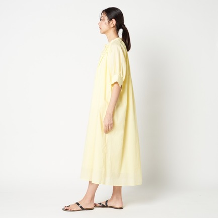 COTTON LAWN HALF SLEEVE DERSS 詳細画像 クリーム 6