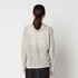 LINEN V NECK LONG CARDIGAN 詳細画像