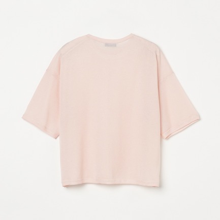 HALF SLEEVE CREW NECK KNIT 詳細画像 ピンク 1