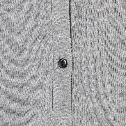 HALF SLEEVE RIB CARDIGAN 詳細画像 シルバー 5