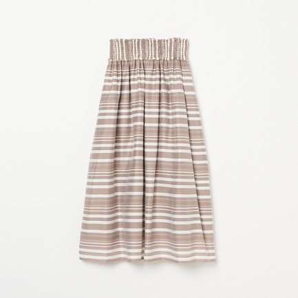 SHEER STRIPE SKIRT 詳細画像 ベージュ 1