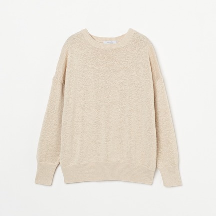 TAPE YARN CREW NECK