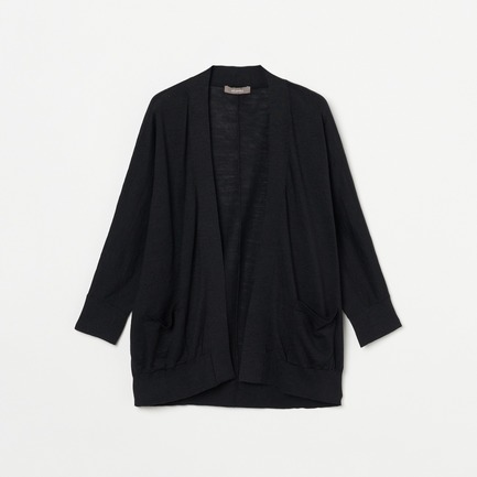 LINEN DOLMAN SLEEVE  CARDIGAN