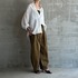 COTTON STRETCH DROST BARREL PANT 詳細画像