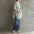 ORGANIC COTTON LONG CARDIGAN 詳細画像