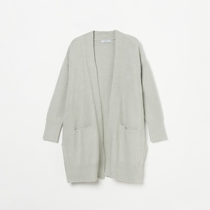 ORGANIC COTTON LONG CARDIGAN 詳細画像 ライトグレー 1