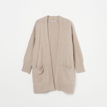 ORGANIC COTTON LONG CARDIGAN 詳細画像 ベージュ 1