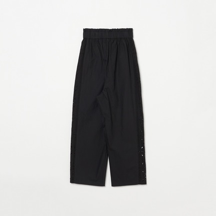 normment SQUARE LACE PANTS 詳細画像 ブラック 1