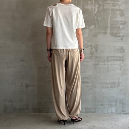 DRAWSTRING TROUSER 詳細画像 ベージュ 3