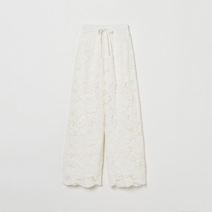 boussole LACE PANTS 詳細画像 ホワイト 1