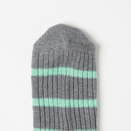BORDER SOCKS 詳細画像 ミディアムグレー 1
