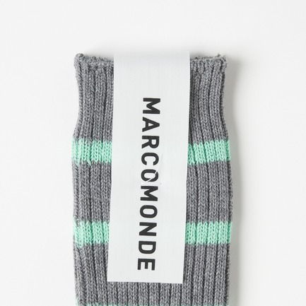 BORDER SOCKS 詳細画像 ミディアムグレー 5
