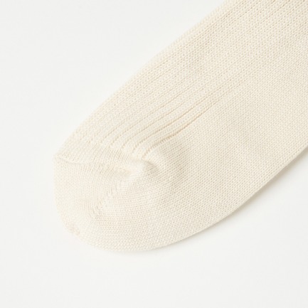 RIB SHORT SOCKS 詳細画像 アイボリー 2