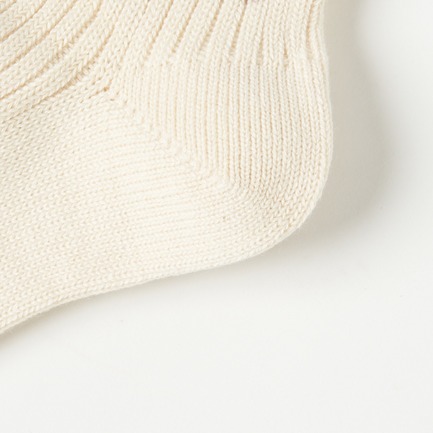 RIB SHORT SOCKS 詳細画像 アイボリー 3