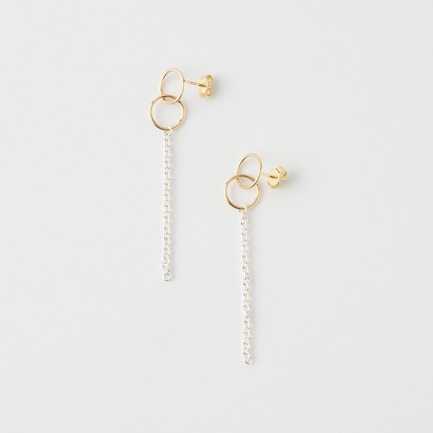 SD ETERNAL EARRINGS SML CHAINED