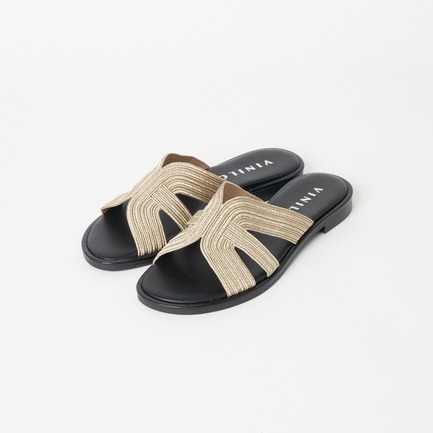 VINILO FLAT SANDAL 詳細画像 ゴールド 1