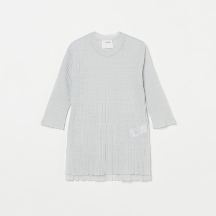 enrica LINEN/SILK SS KNIT 詳細画像 ライトグレー 1