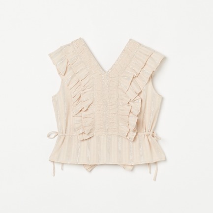 Sara/M LULEX ST FRILL TOP 詳細画像 クリーム 1