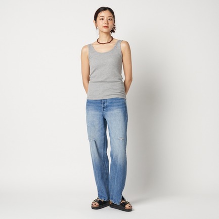 RIB TANK TOP 詳細画像 ミディアムグレー 10