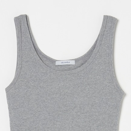 RIB TANK TOP 詳細画像 ミディアムグレー 2