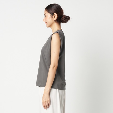 SHOULDER TUCK TEE 詳細画像 ミディアムグレー 6
