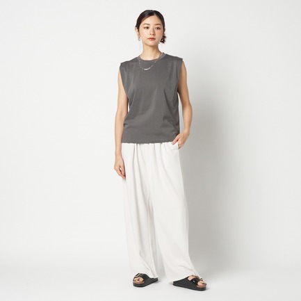 SHOULDER TUCK TEE 詳細画像 ミディアムグレー 9