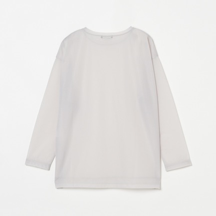SHEER LONG SLEEVE TEE 詳細画像 ライトグレー 1