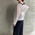 SHEER HOODIE PULLOVER 詳細画像