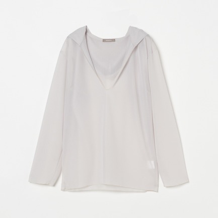 SHEER HOODIE PULLOVER