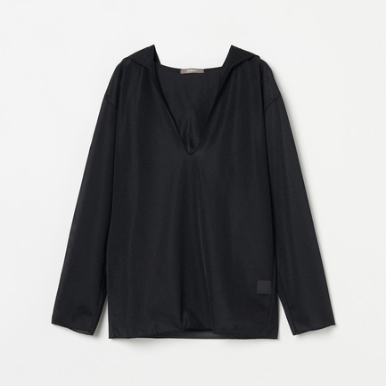 SHEER HOODIE PULLOVER