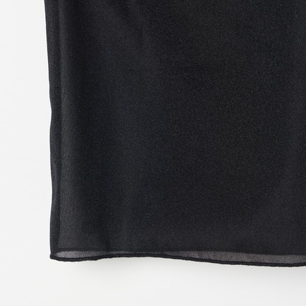 SHEER HOODIE PULLOVER 詳細画像 ブラック 5