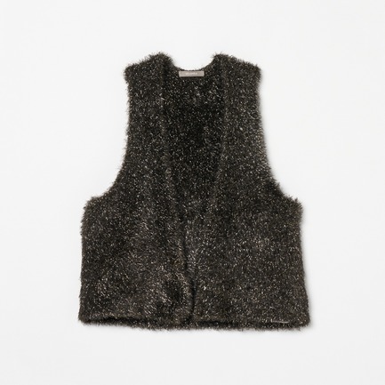 GLITTER KNIT GILET