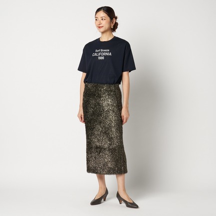 GLITTER KNIT SKIRT 詳細画像 ブラック 5