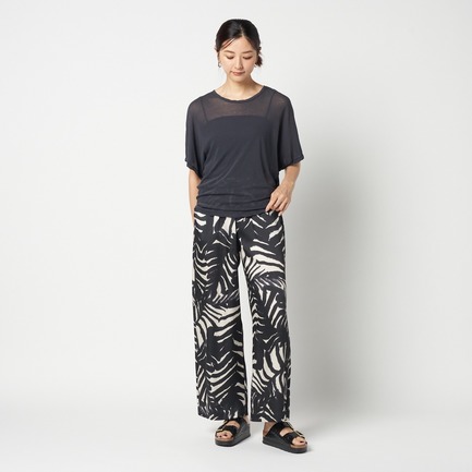 ARGENTI PRINT EASY PANTS 詳細画像 ブラック 11