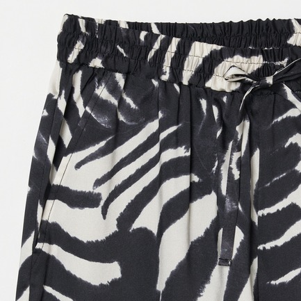 ARGENTI PRINT EASY PANTS 詳細画像 ブラック 3
