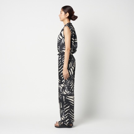 ARGENTI PRINT EASY PANTS 詳細画像 ブラック 6