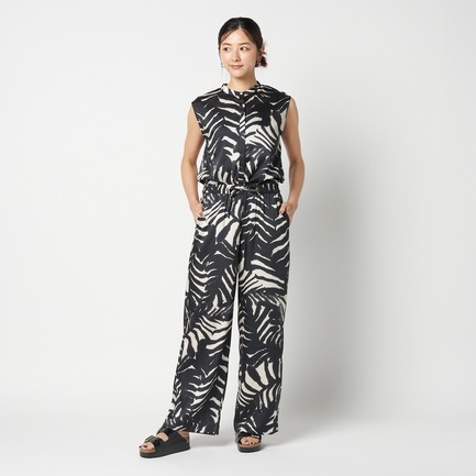 ARGENTI PRINT EASY PANTS 詳細画像 ブラック 8