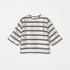 GLITTER STRIPE TEE BLOUSE 詳細画像