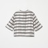 GLITTER STRIPE TEE BLOUSE 詳細画像
