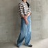 GLITTER STRIPE TEE BLOUSE 詳細画像