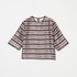 GLITTER STRIPE TEE BLOUSE 詳細画像