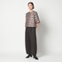 GLITTER STRIPE TEE BLOUSE 詳細画像