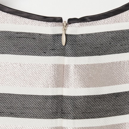 GLITTER STRIPE TEE BLOUSE 詳細画像 ベージュ 5