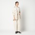 COTTON TWILL CURVY TUCK PANTS 詳細画像