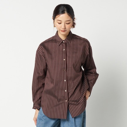 the  EDITOR SHIRT 詳細画像 ダークブラウン 9