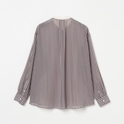 the EDITOR SHIRT (CHIFFON) 詳細画像 ミディアムグレー 1